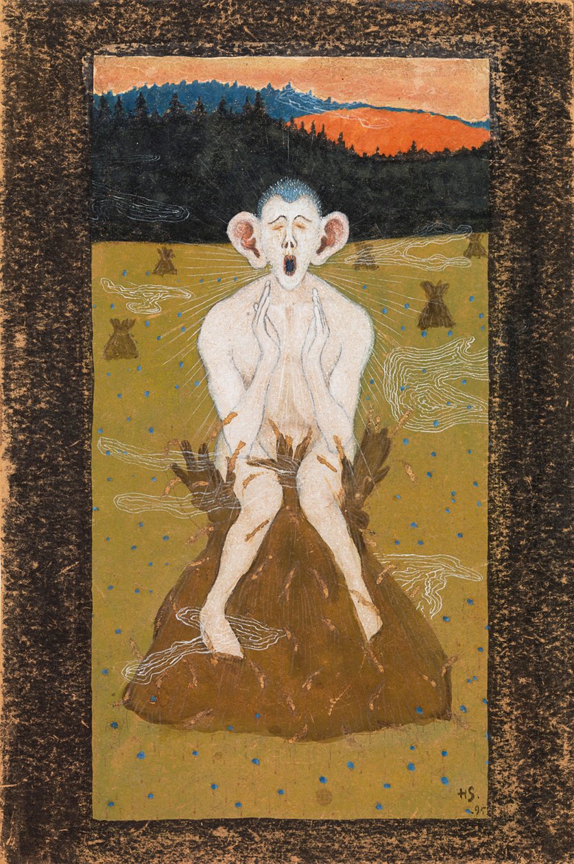Geada, 1895. de Hugo Simberg