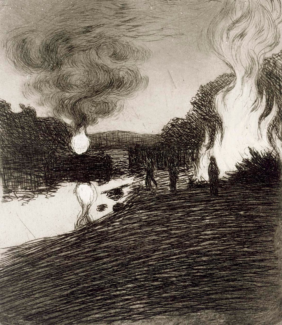 Fogueiras de São João de Hugo Simberg