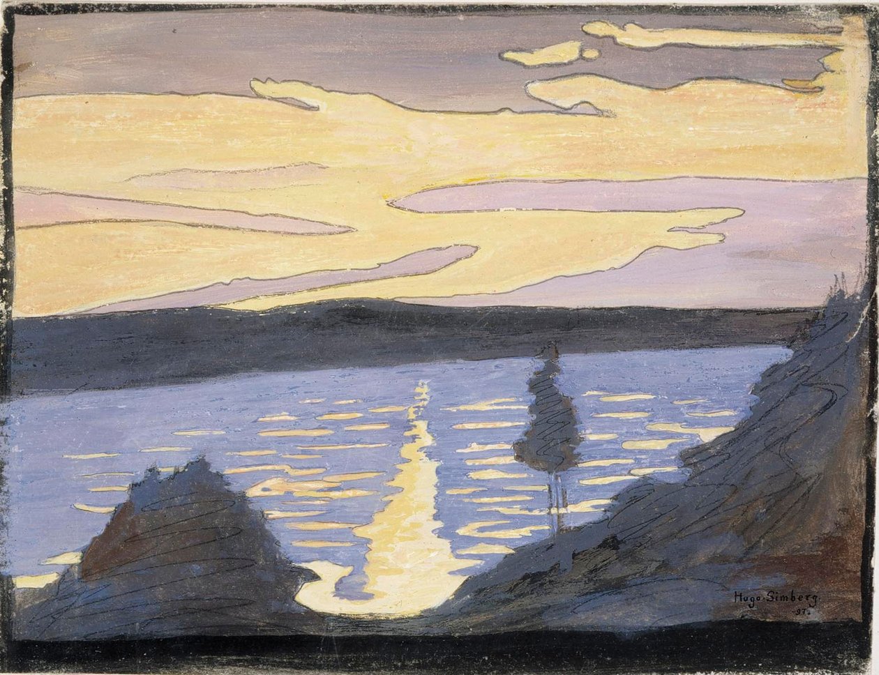 Noite de Primavera, Quebra-gelo de Hugo Simberg