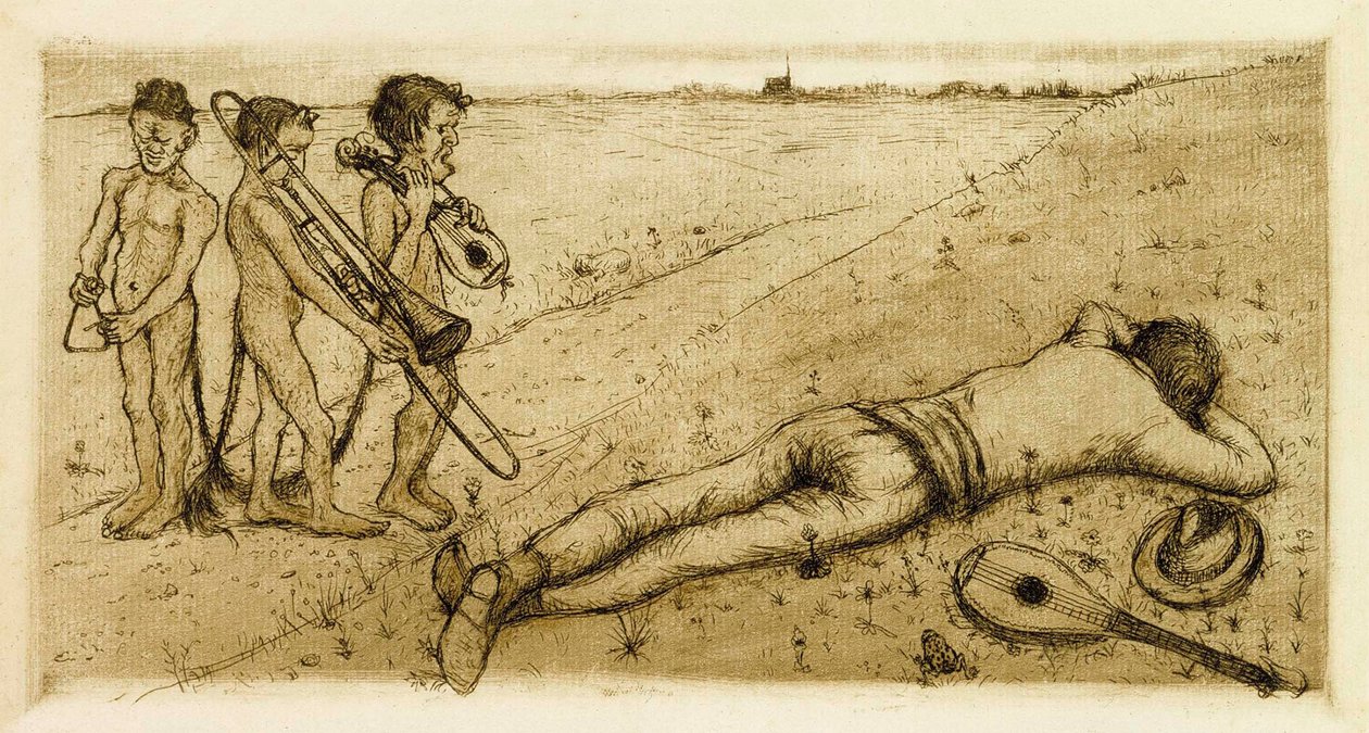 Canto do cisne de Hugo Simberg