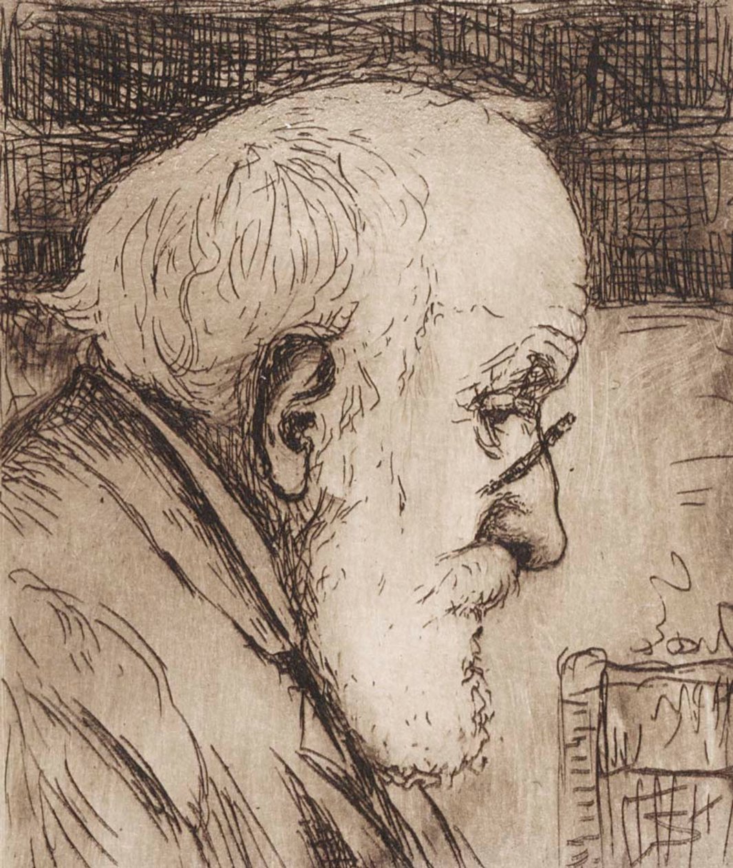O pai do artista de Hugo Simberg