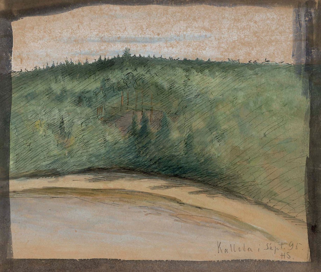 A praia de Hugo Simberg