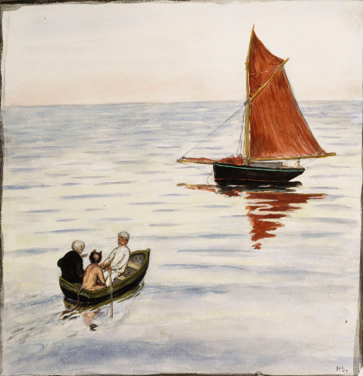 Companheiros de viagem de Hugo Simberg