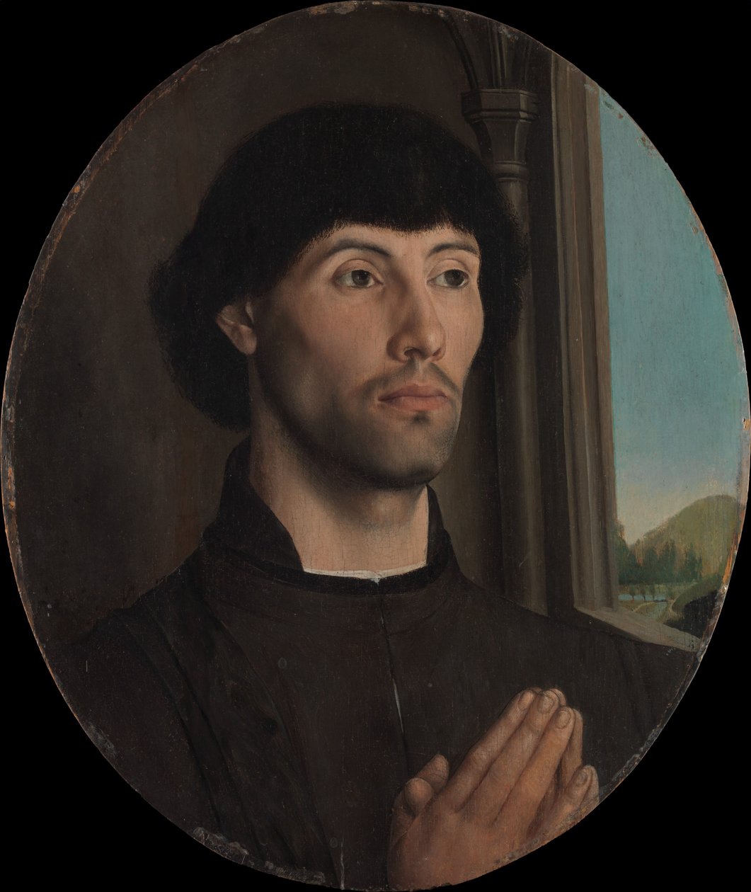 Retrato de um homem, ca. 1475 de Hugo van der Goes