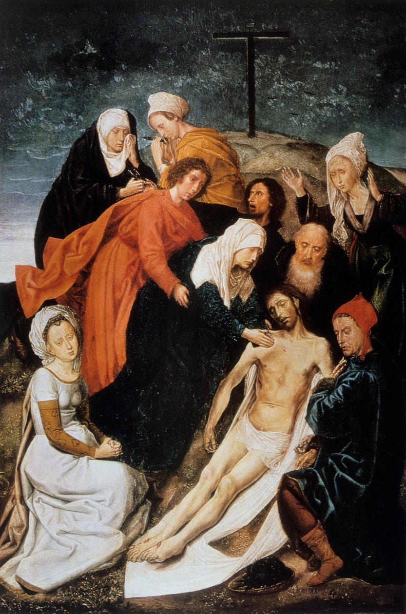 A Lamentação, c1479. de Hugo van der Goes