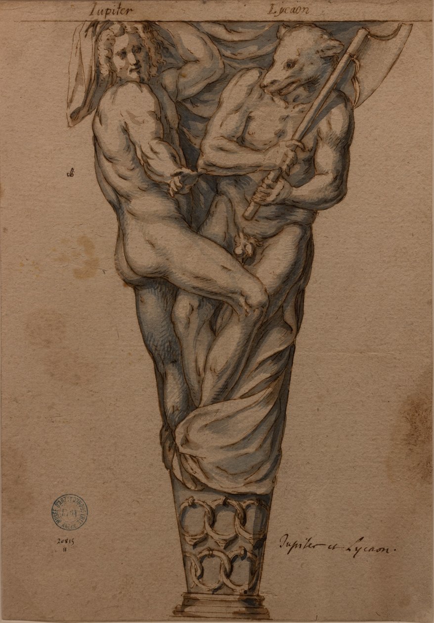 Júpiter e Lycaon de Hugues Sambin