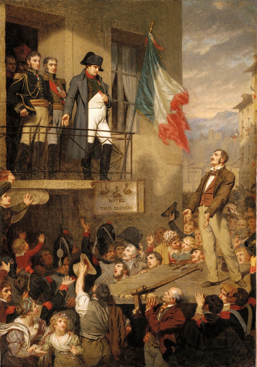 O vôo da águia, 1857 de Hugues Merle