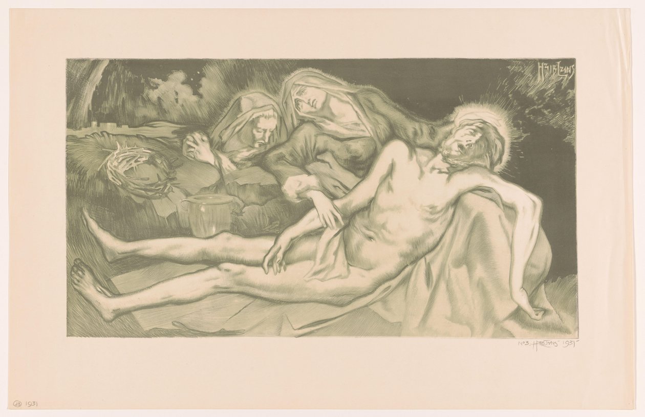 Tremor de Cristo de Huib Luns (signed by artist)