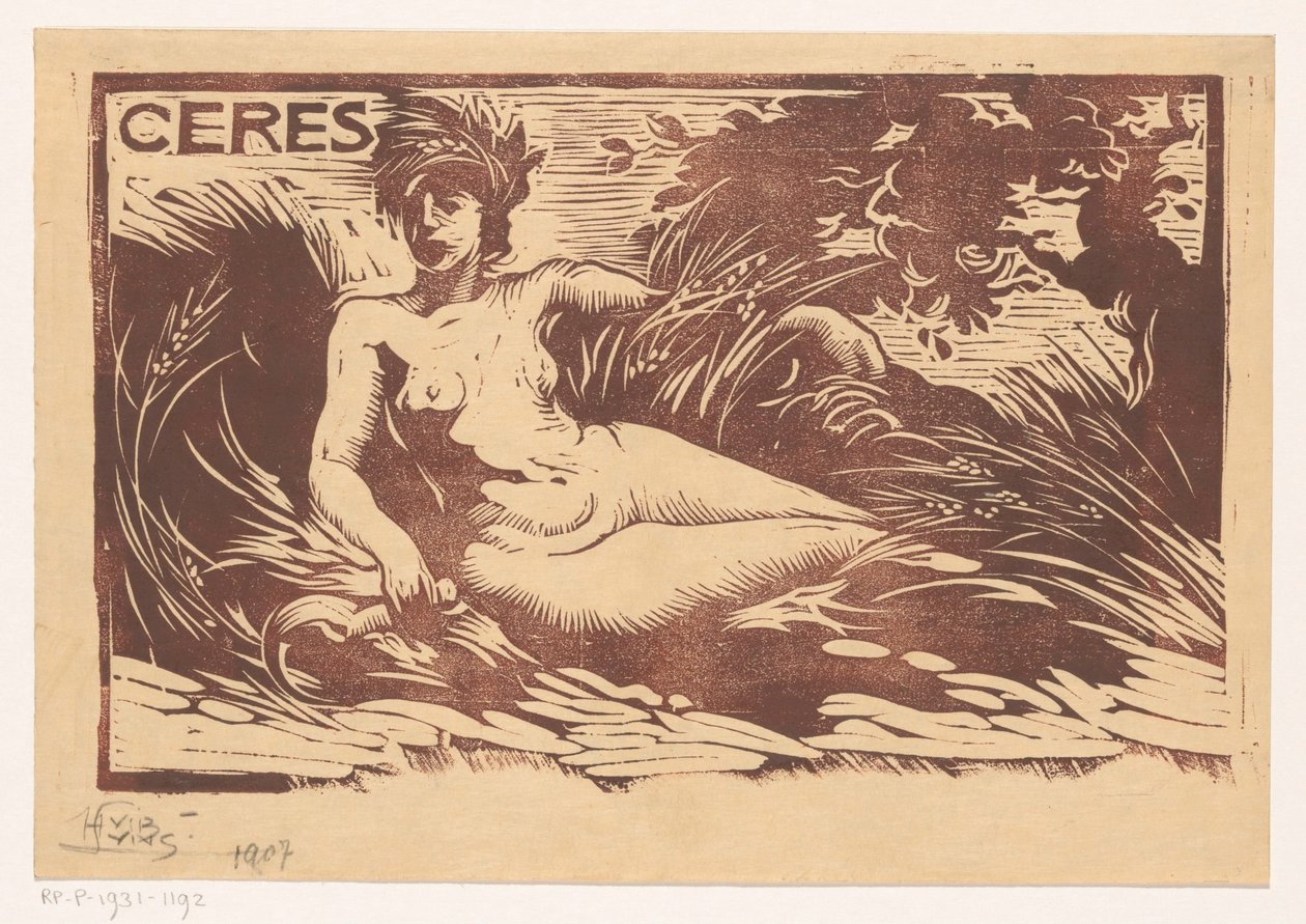 Ceres de Huib Luns (signed by artist)