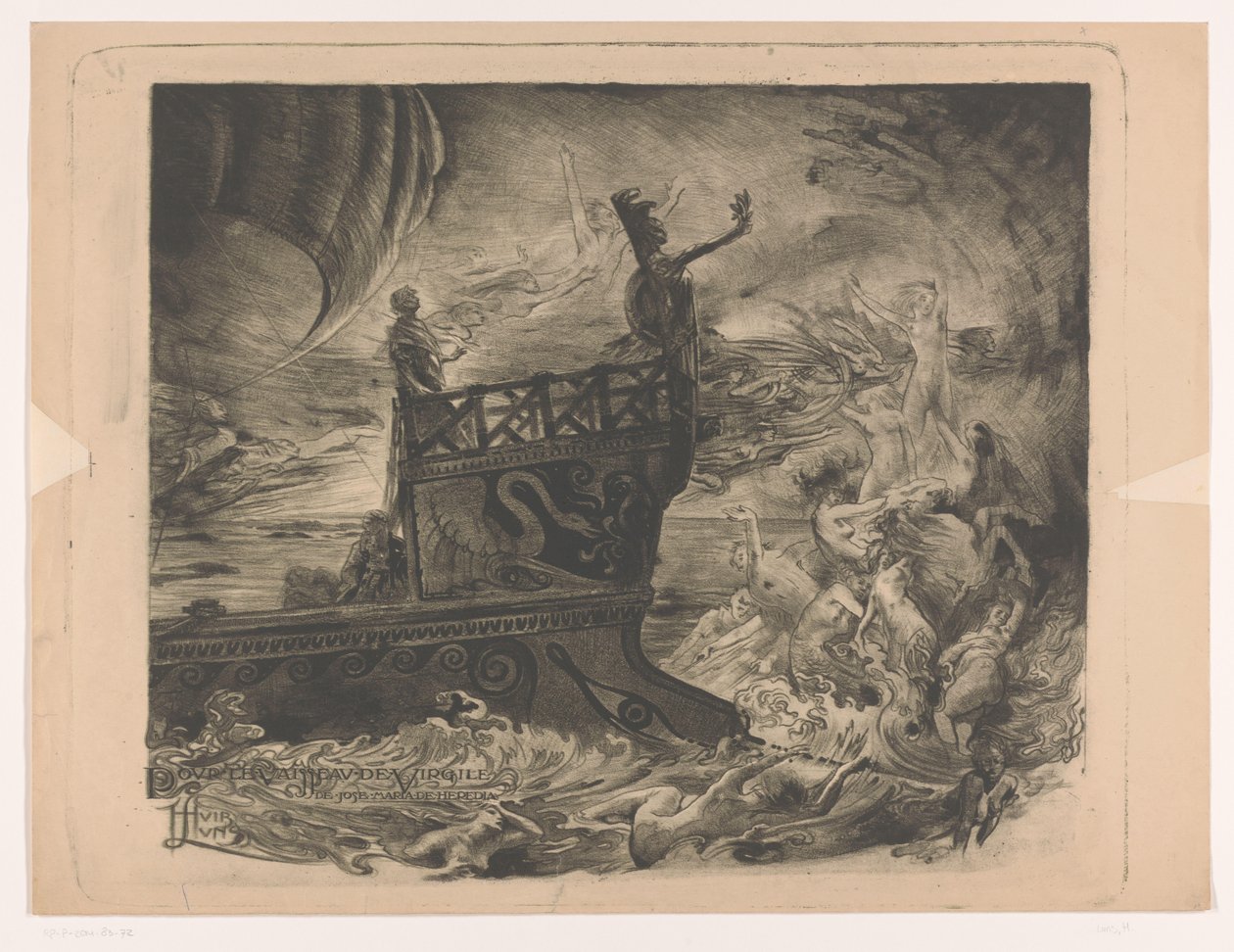 Para o navio de Virgil de Huib Luns