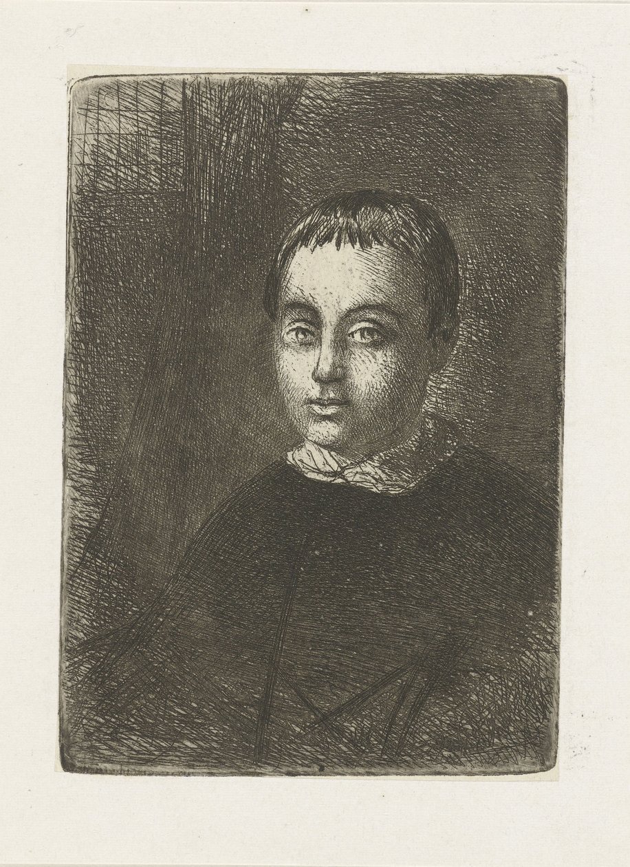 Retrato de um menino de Huib van Hove Bz