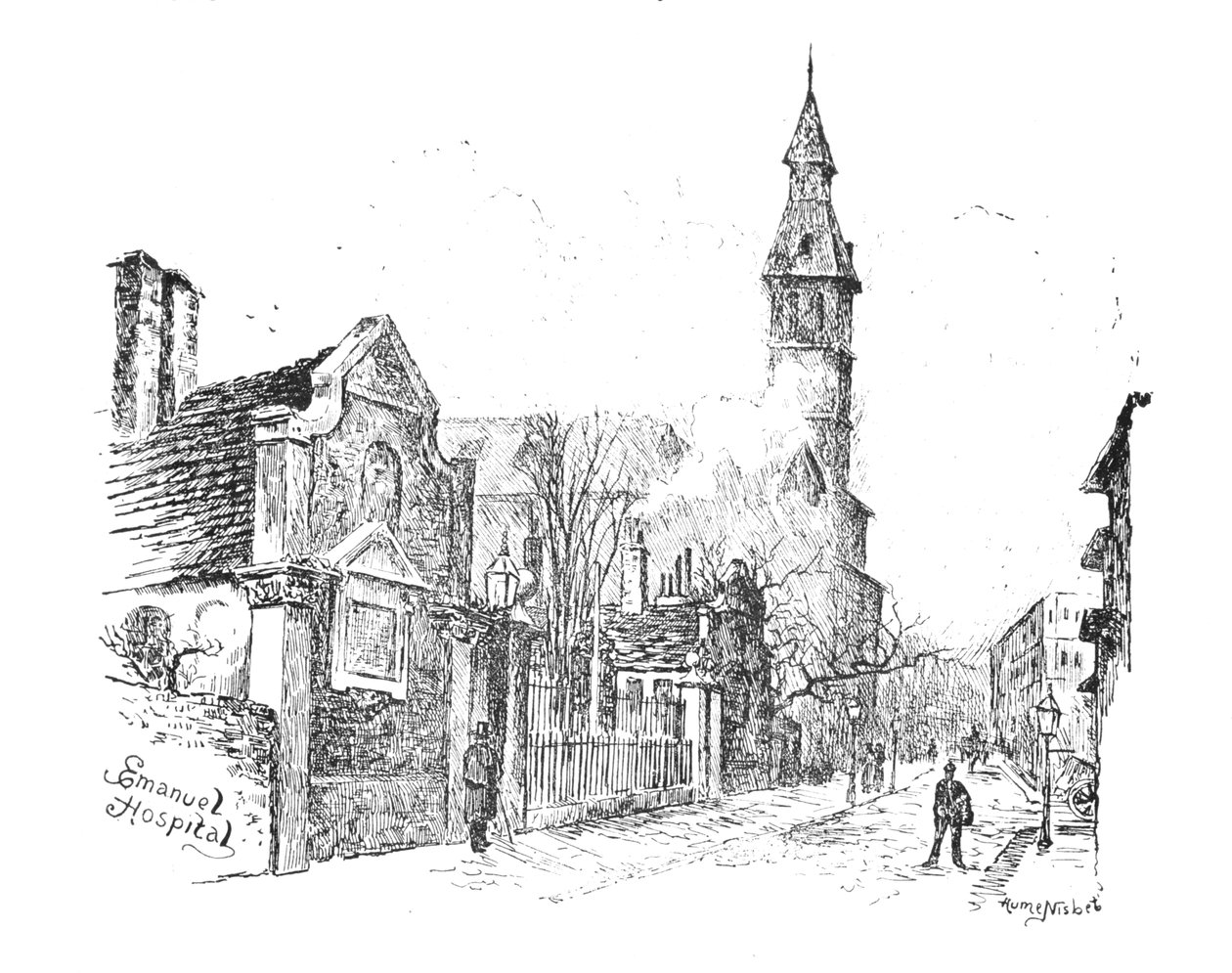Hospital Emanuel, 1890 de Hume Nisbet