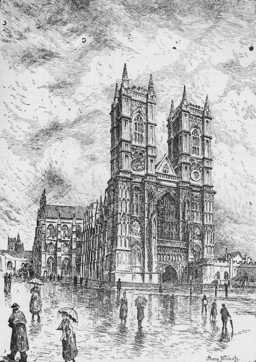 Abadia de Westminster, 1890 de Hume Nisbet
