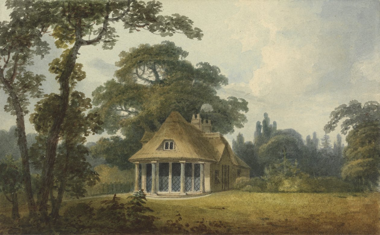 Uma Casa de Verão com Janelas de Malha Inteira de Humphrey Repton