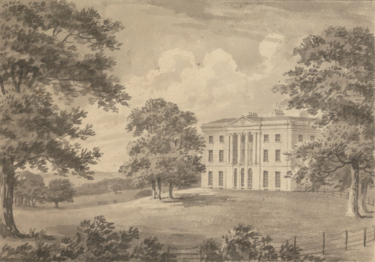 West Hill, a sede de D.H. Rucker de Humphrey Repton