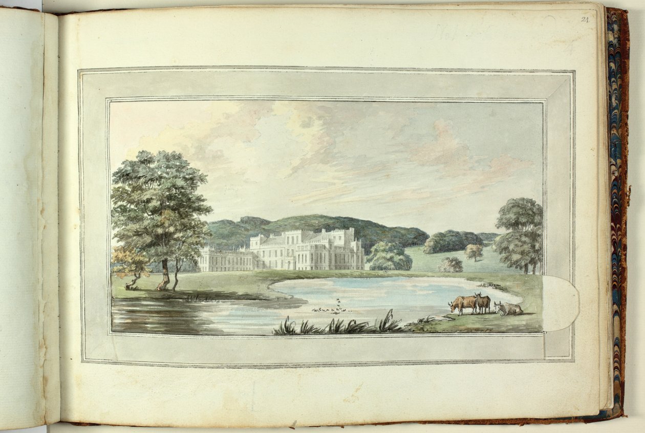 Livro Vermelho: Welbeck de Humphry Repton