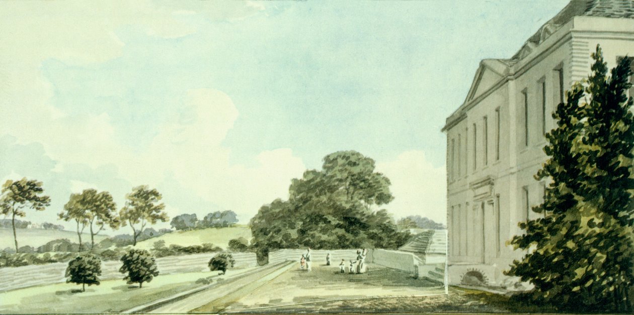 Livro Vermelho para Sheringham Hall, c.1812 de Humphry Repton
