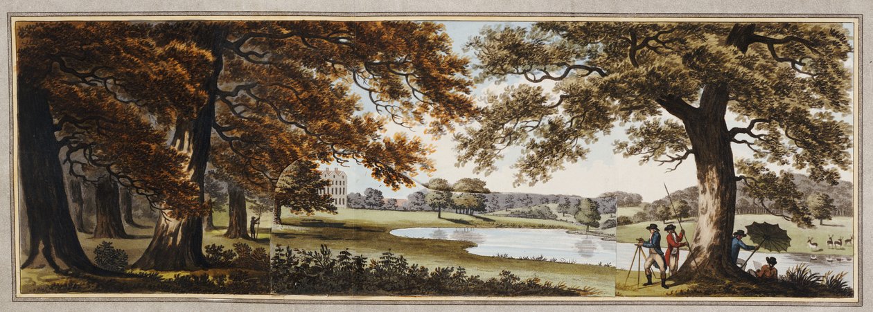 Esboços e dicas sobre paisagismo, 1794 de Humphry Repton