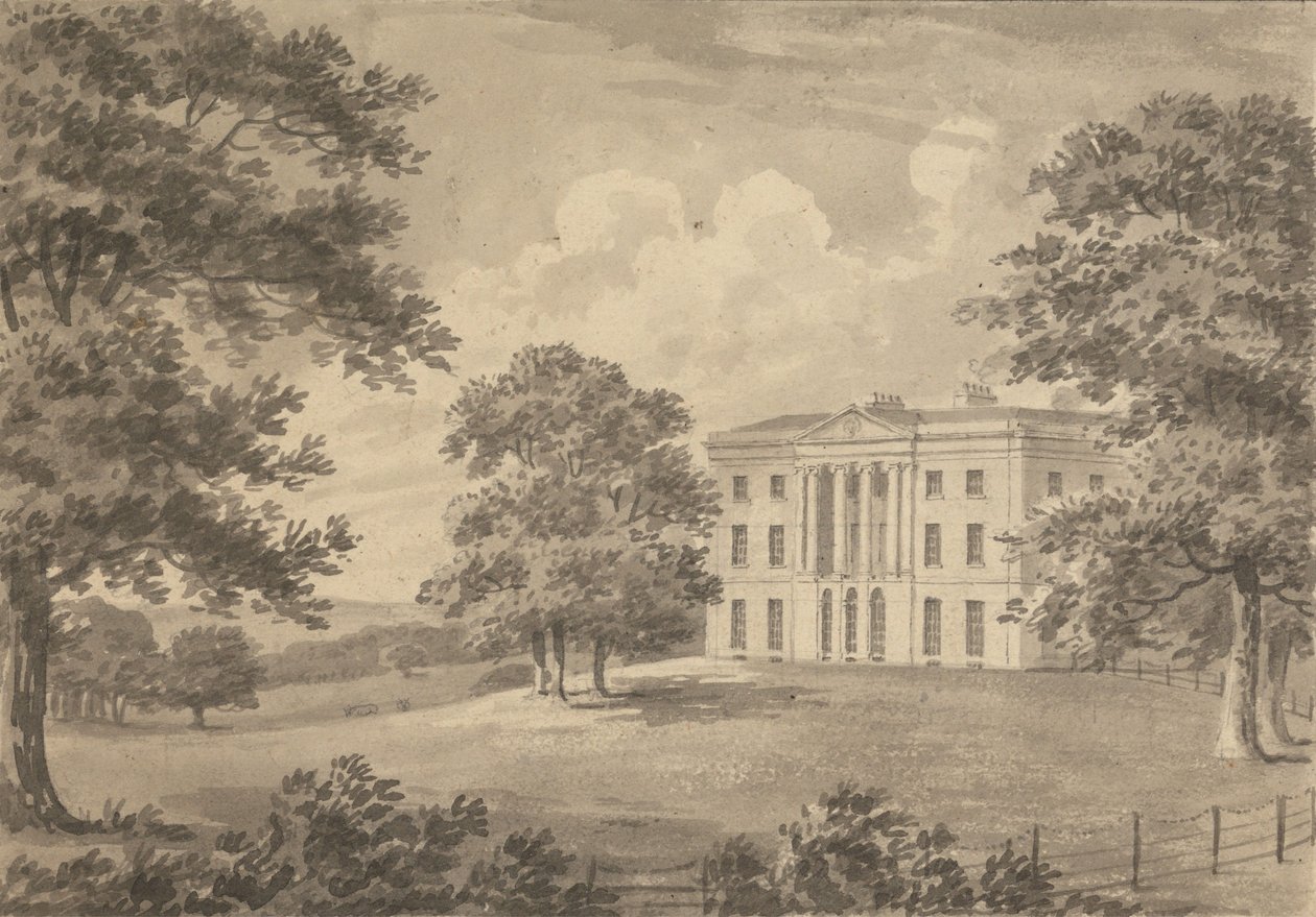 West Hill, a sede de D.H. Rucker de Humphry Repton