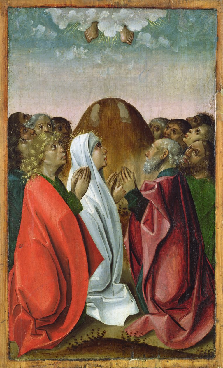 A Ascensão de Cristo, c.1475 de Hungarian School