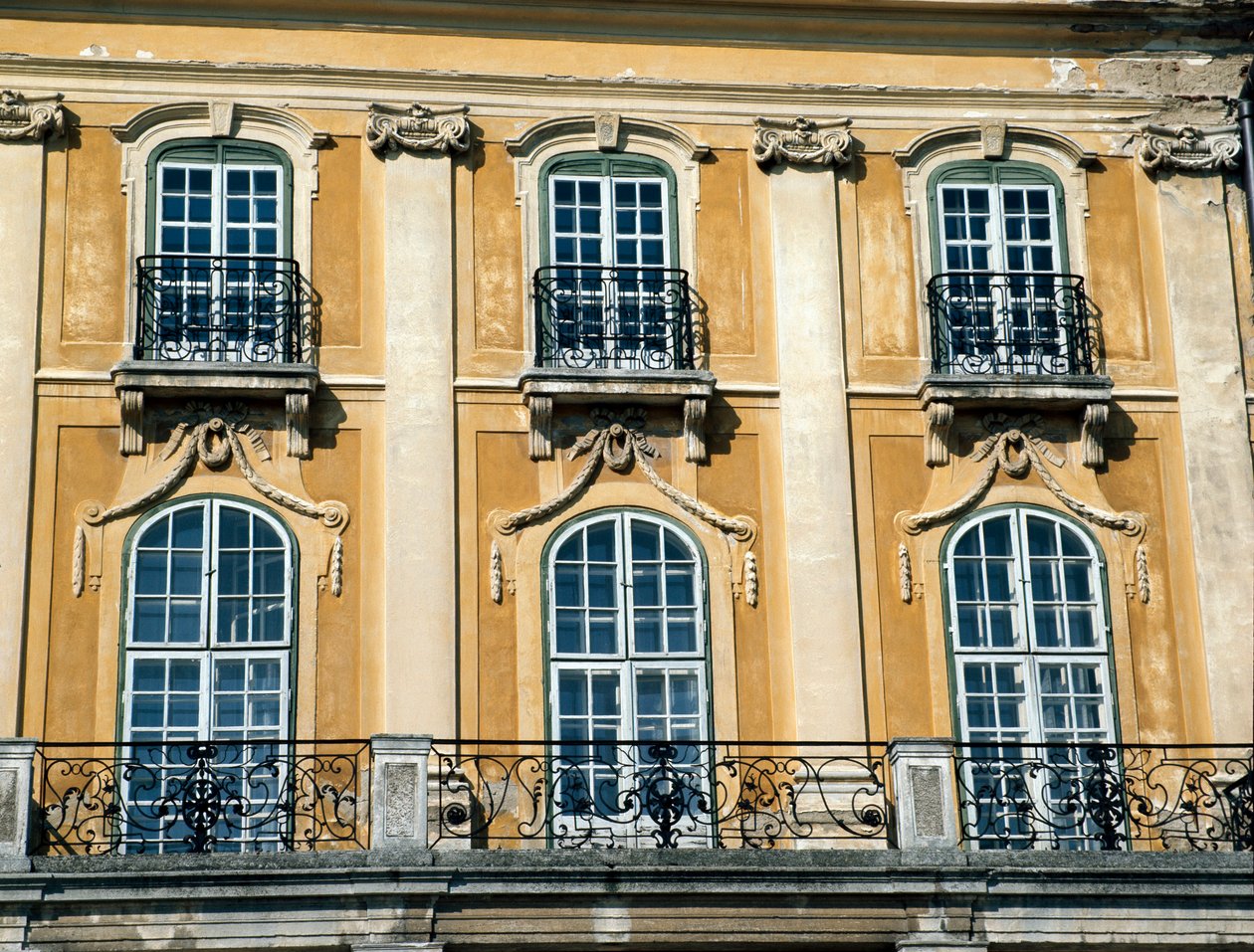 Fachada do Palácio Esterhazy de Hungarian School