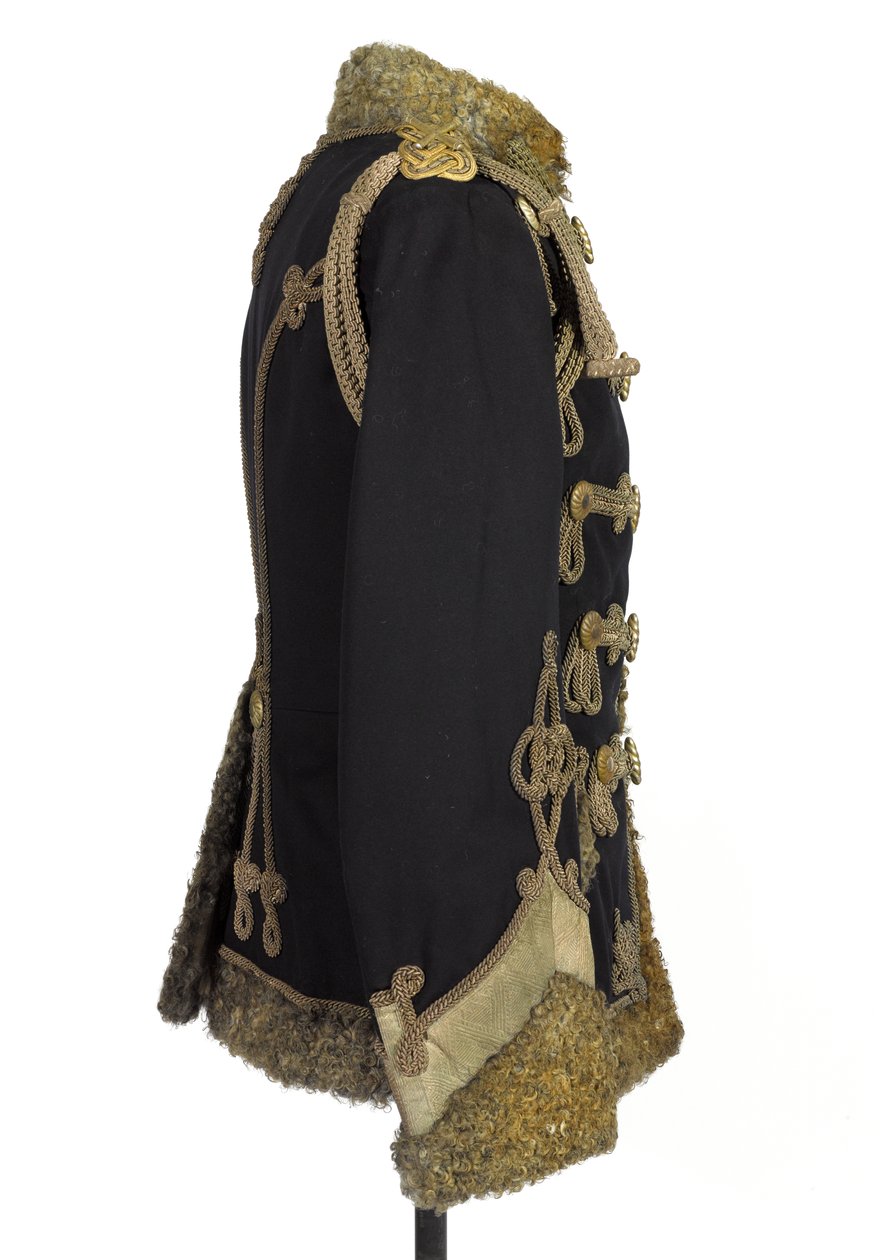 Pelisse, 3º Zieten Hussars, HRH O Duque de Connaught, pré-1914 (pelisse) de Hungarian School