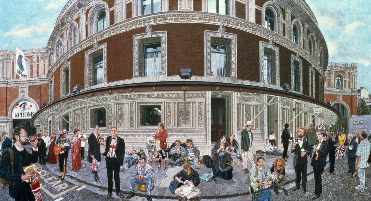 Promenaders na noite passada, Royal Albert Hall de Huw S. Parsons