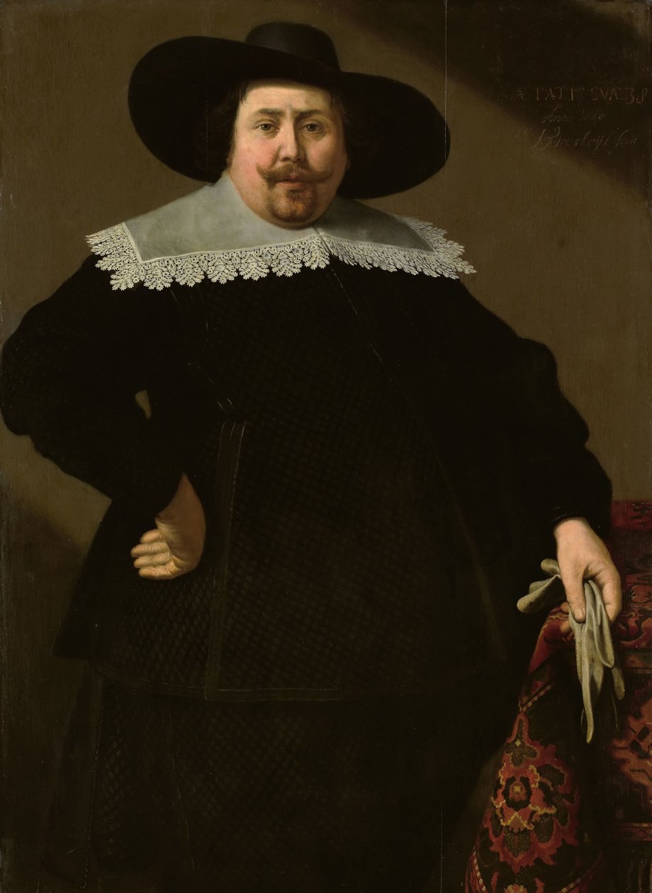Retrato da cervejaria de Amesterdão Philips Denijs de Huygh Pietersz Voskuyl