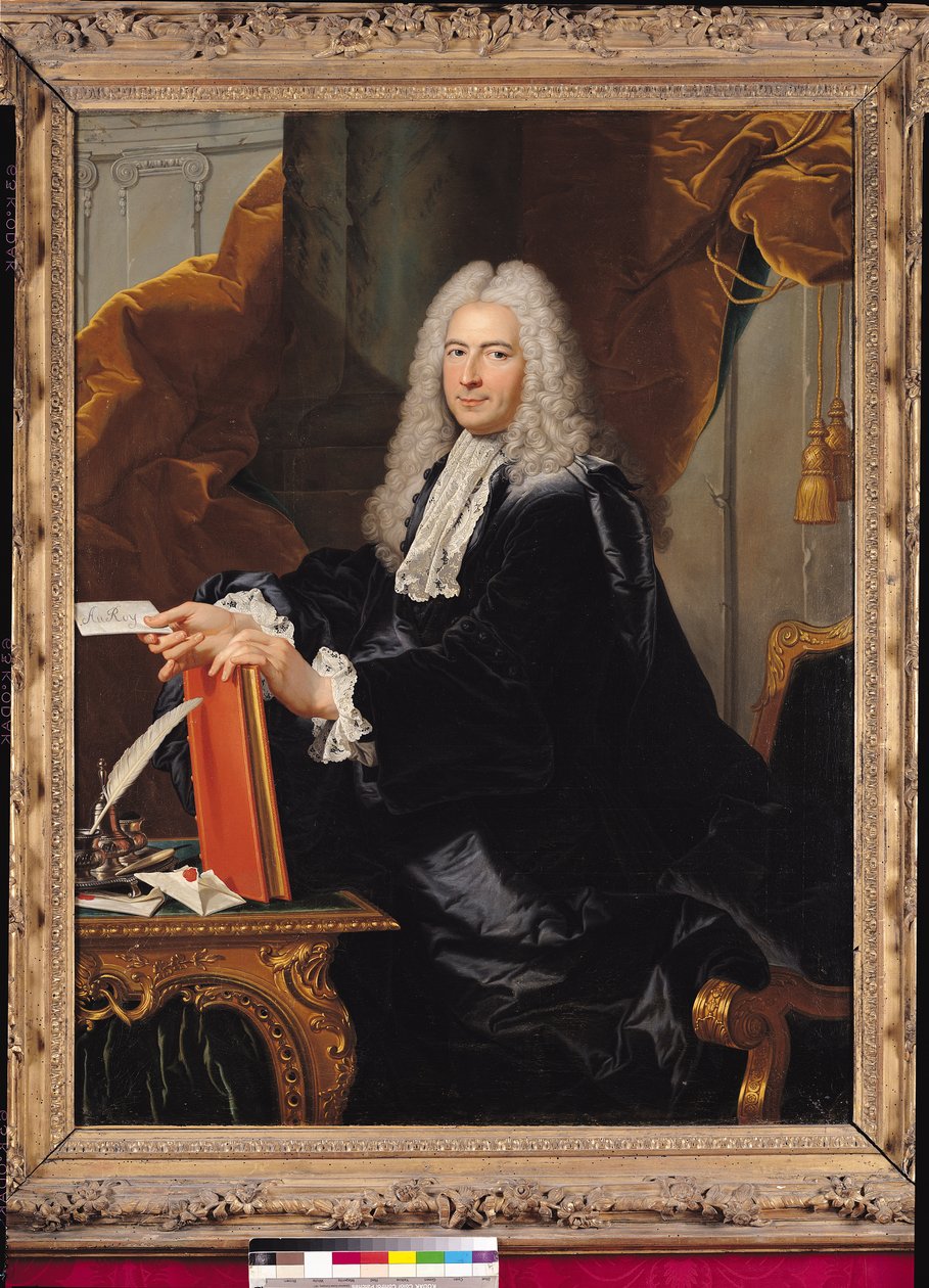 Retrato de Philibert Orry (1689-1747) de Hyacinthe Francois Rigaud