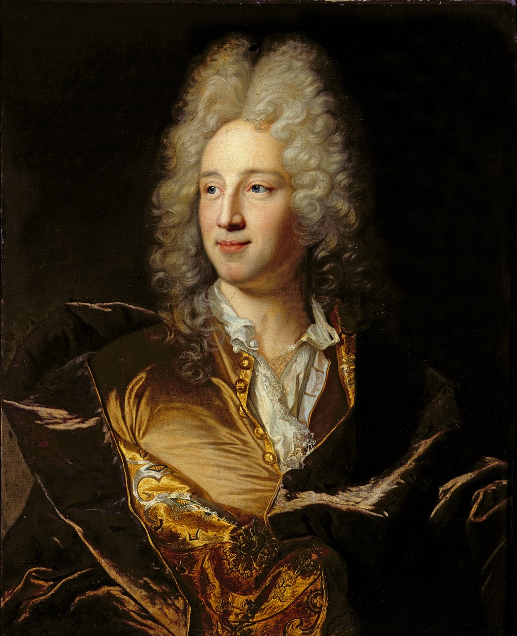 Retrato que se presume ser Louis-Alexandre de Bourbon (1678-1737) Duc de Damville de Hyacinthe Francois Rigaud