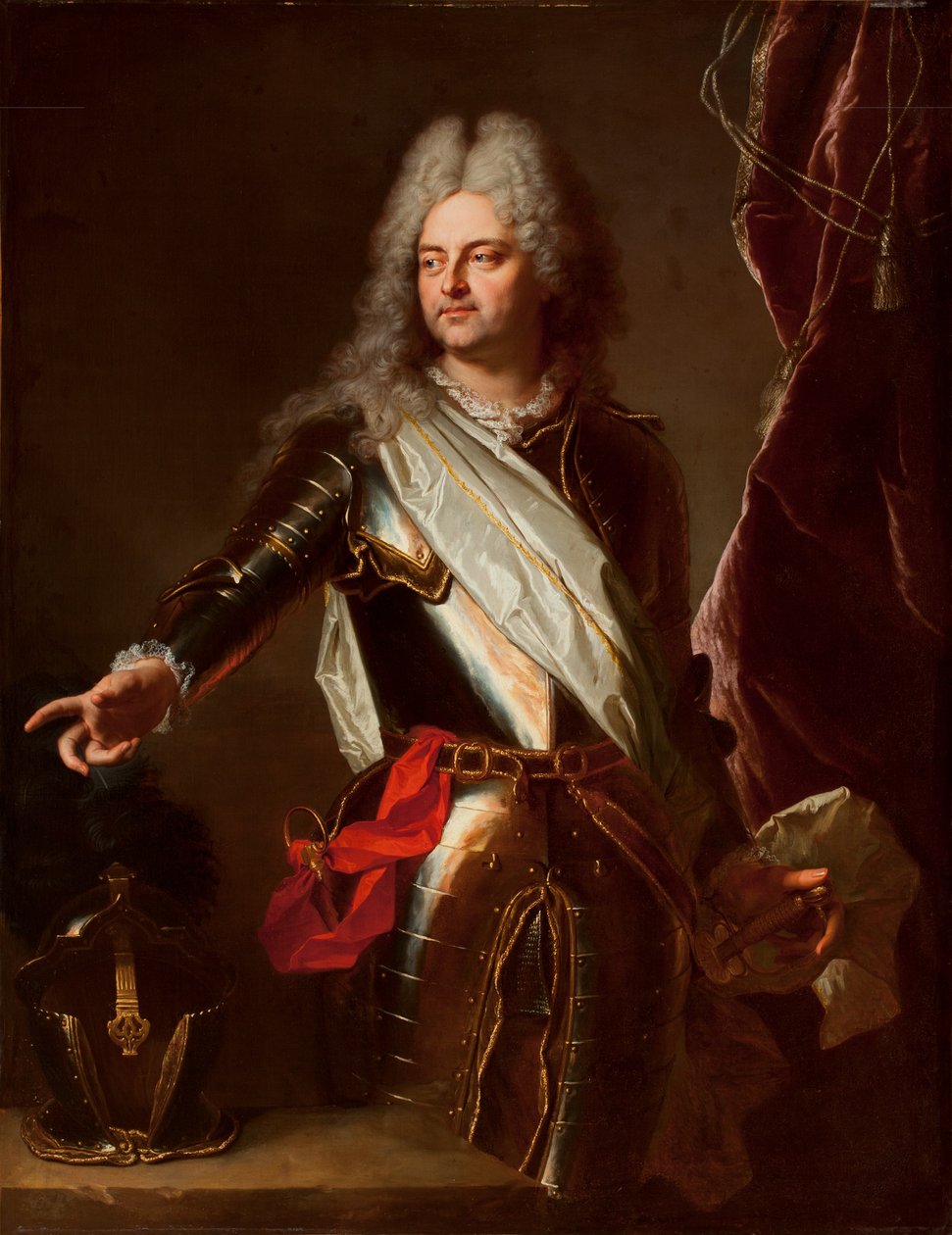 Charles-Auguste d&39;Allonville, Marquês de Louville de Hyacinthe Francois Rigaud
