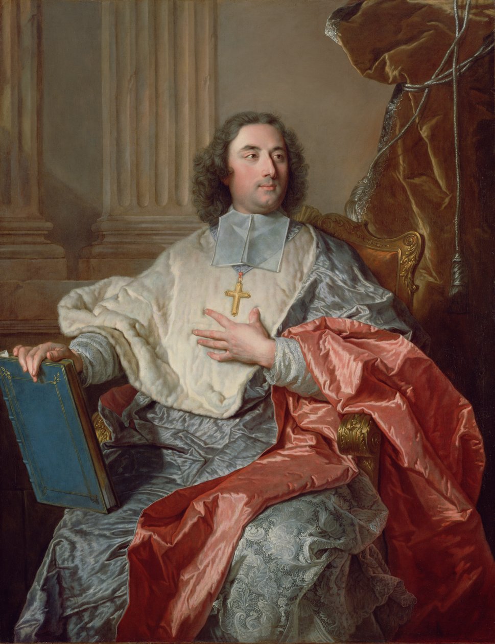 Charles de Saint-Albin, arcebispo de Cambrai, 1723 de Hyacinthe Francois Rigaud