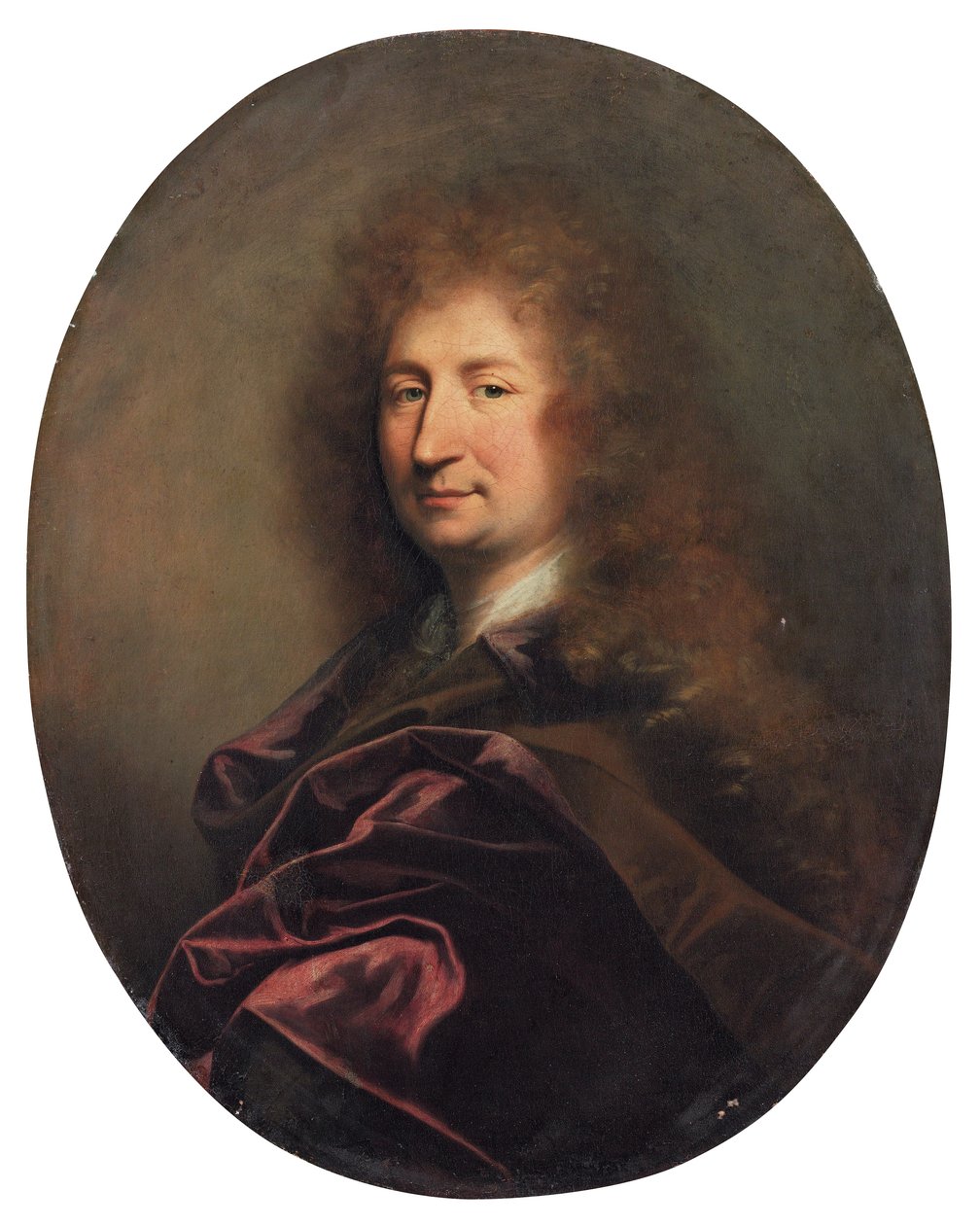 Retrato de um cavalheiro de Hyacinthe Francois Rigaud