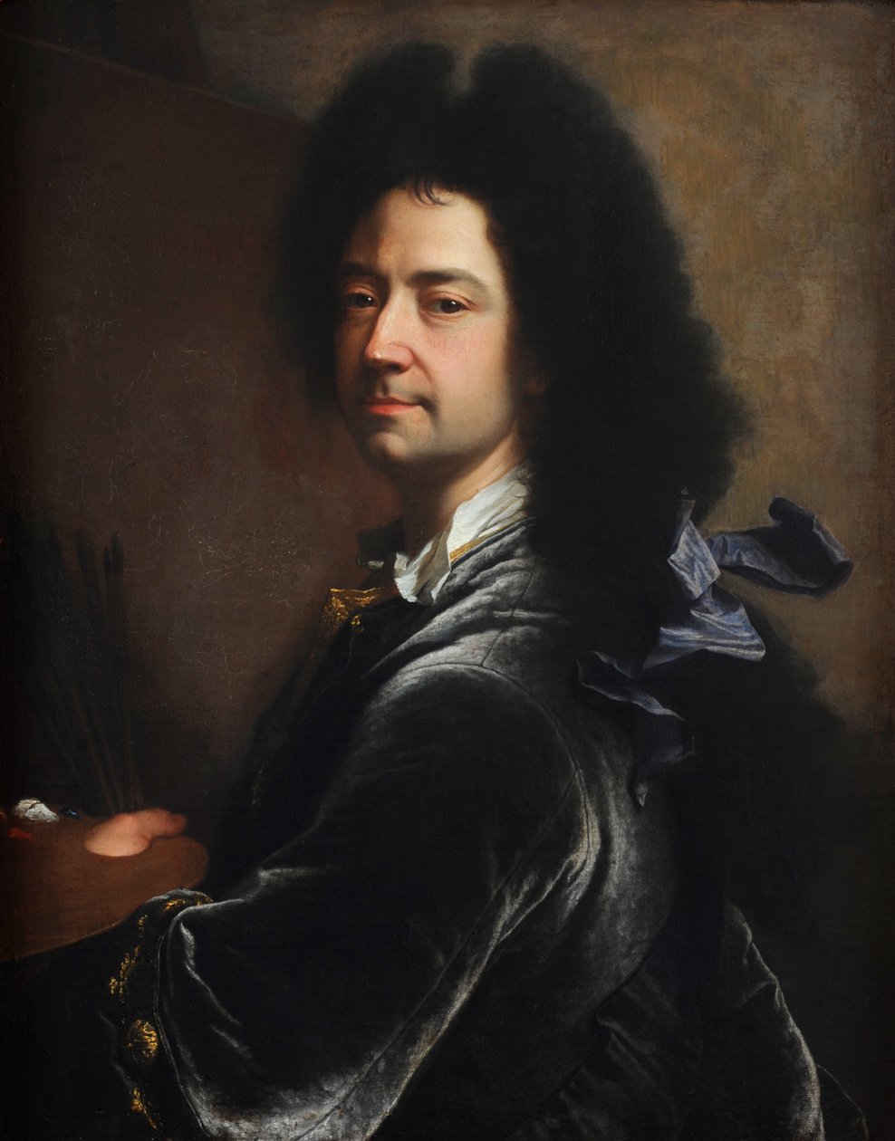 Auto-retrato, 1727. de Hyacinthe Francois Rigaud