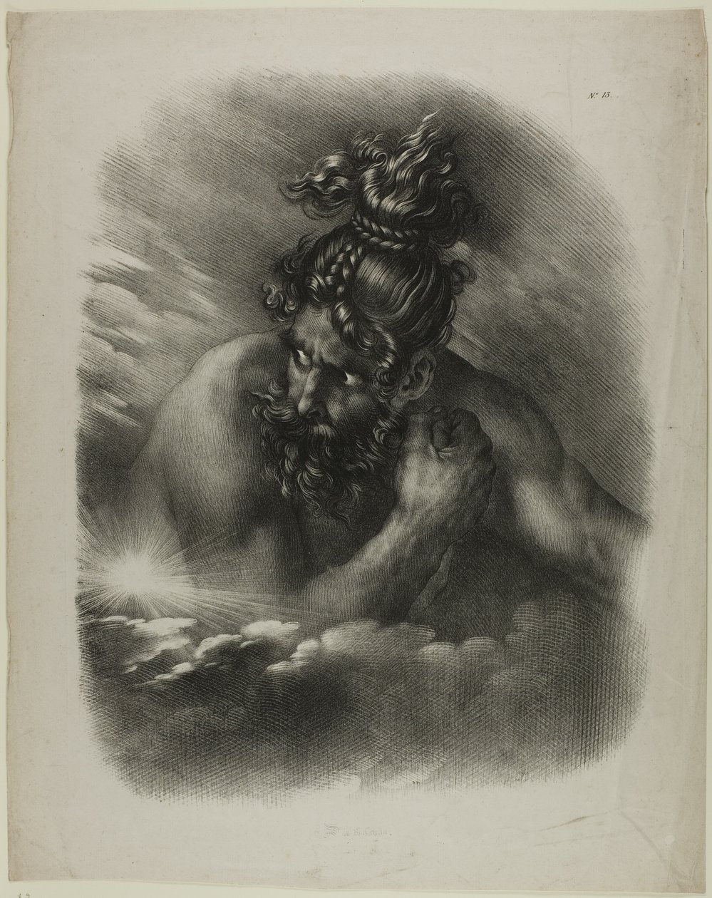 Swaran, depois de A apoteose dos heróis franceses que morreram pelo seu país durante a guerra pela liberdade de Hyacinthe Louis Aubry Lecomte