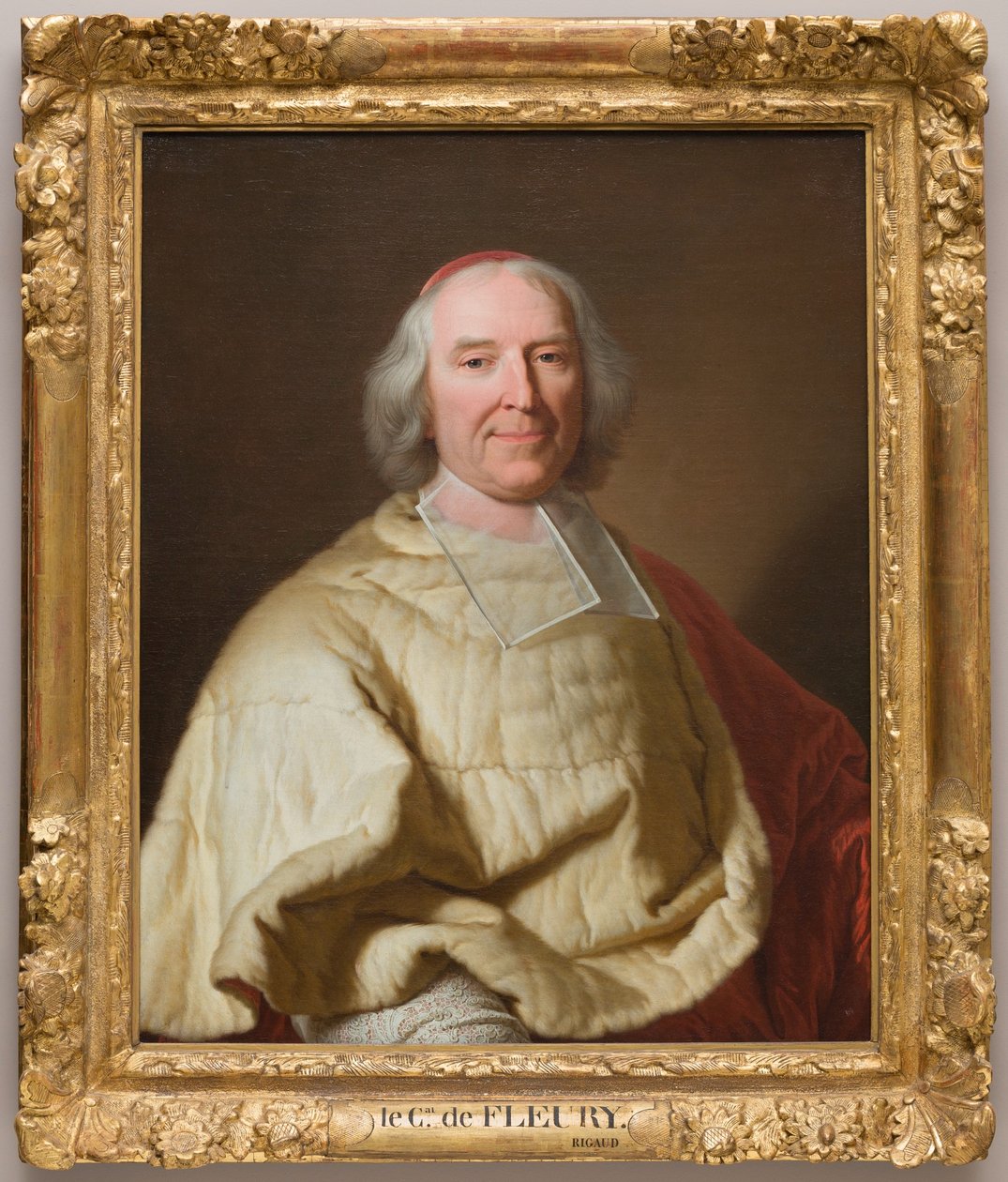 Cardeal André Hercule de Fleury 1653-1743 de Hyacinthe Rigaud