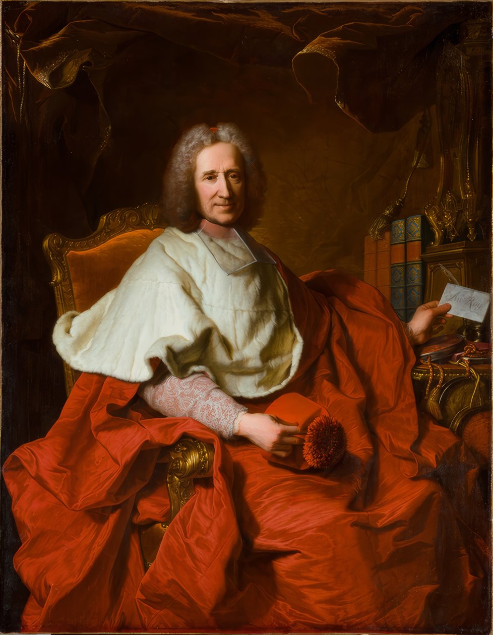 Retrato do Cardeal Guillaume Dubois de Hyacinthe Rigaud