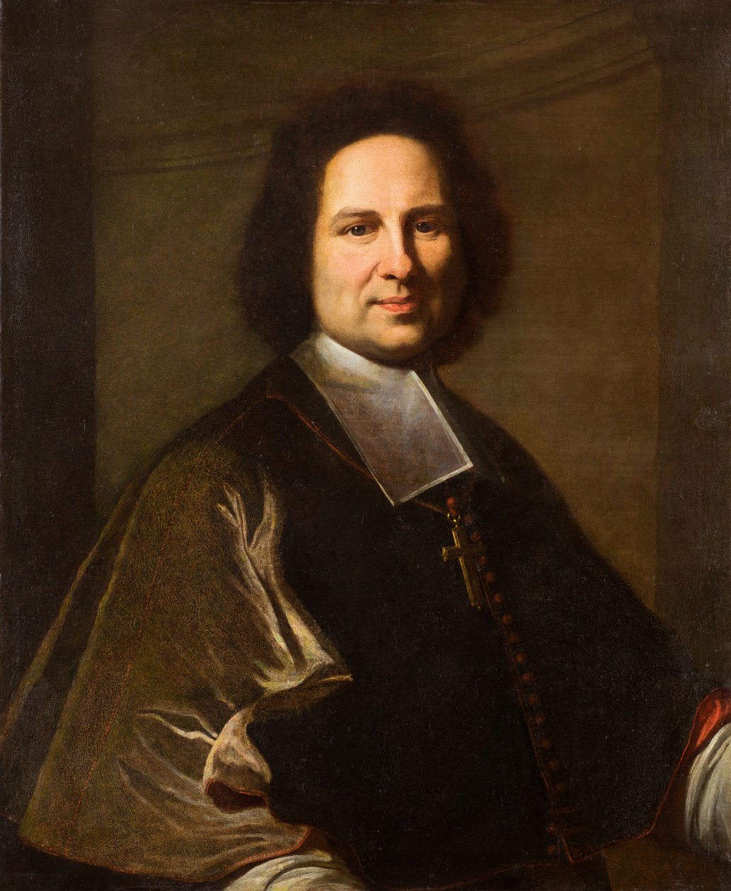 Retrato de Jean VIII César Rousseau de La Parisière, bispo de Nîmes de Hyacinthe Rigaud