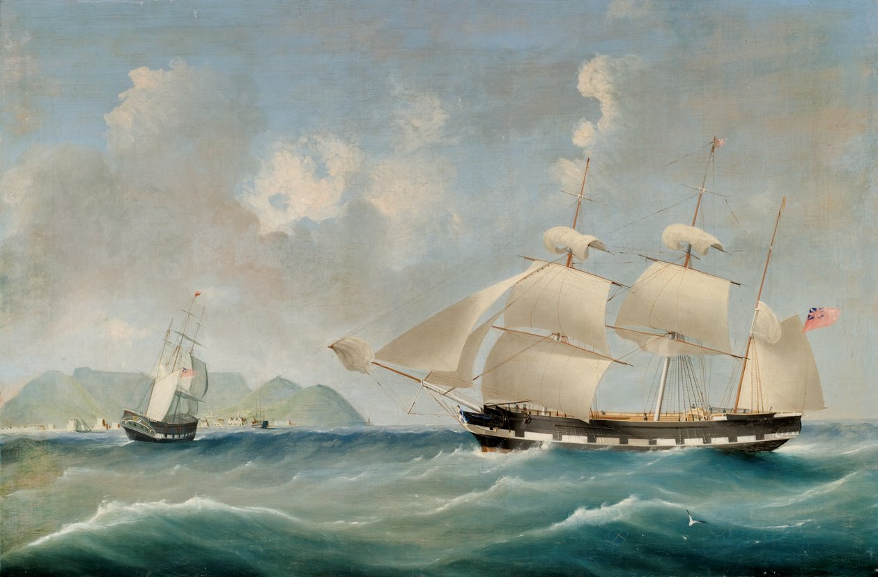 Seascape, 1850 de I. Tudgay