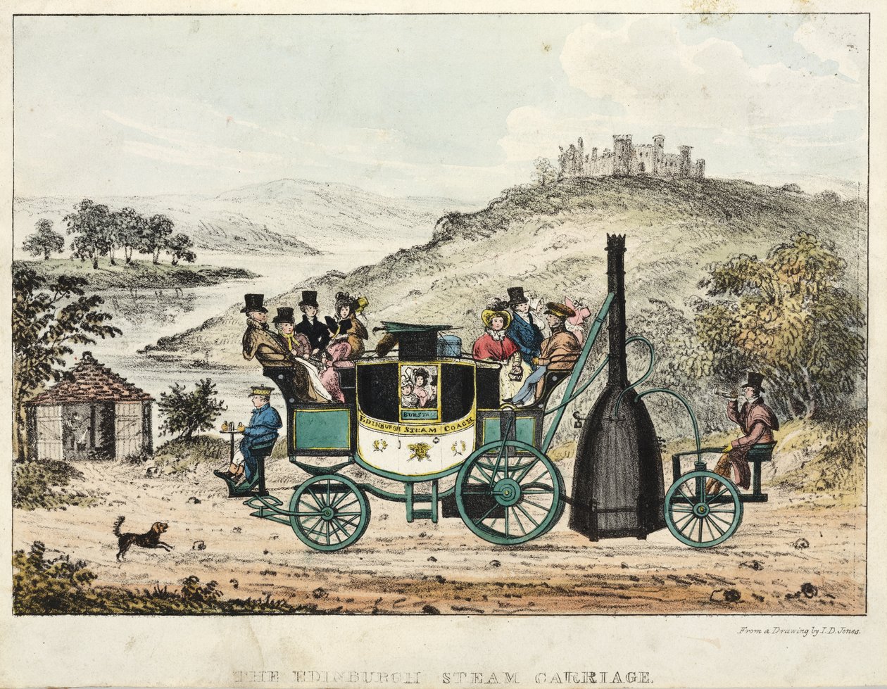 The Edinburgh Steam Carriage de I.D. after Jones