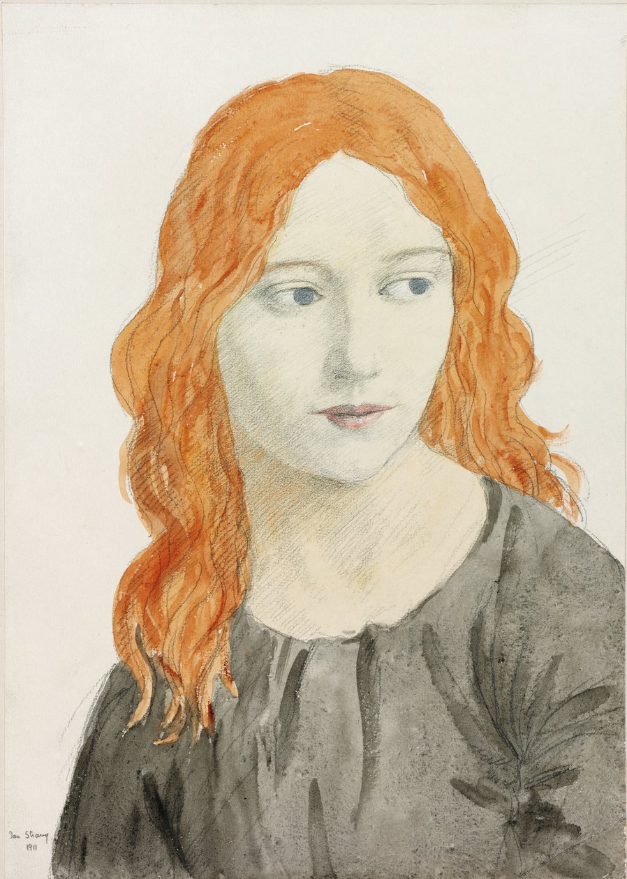 Menina de Cabelo Vermelho de Ian Strang