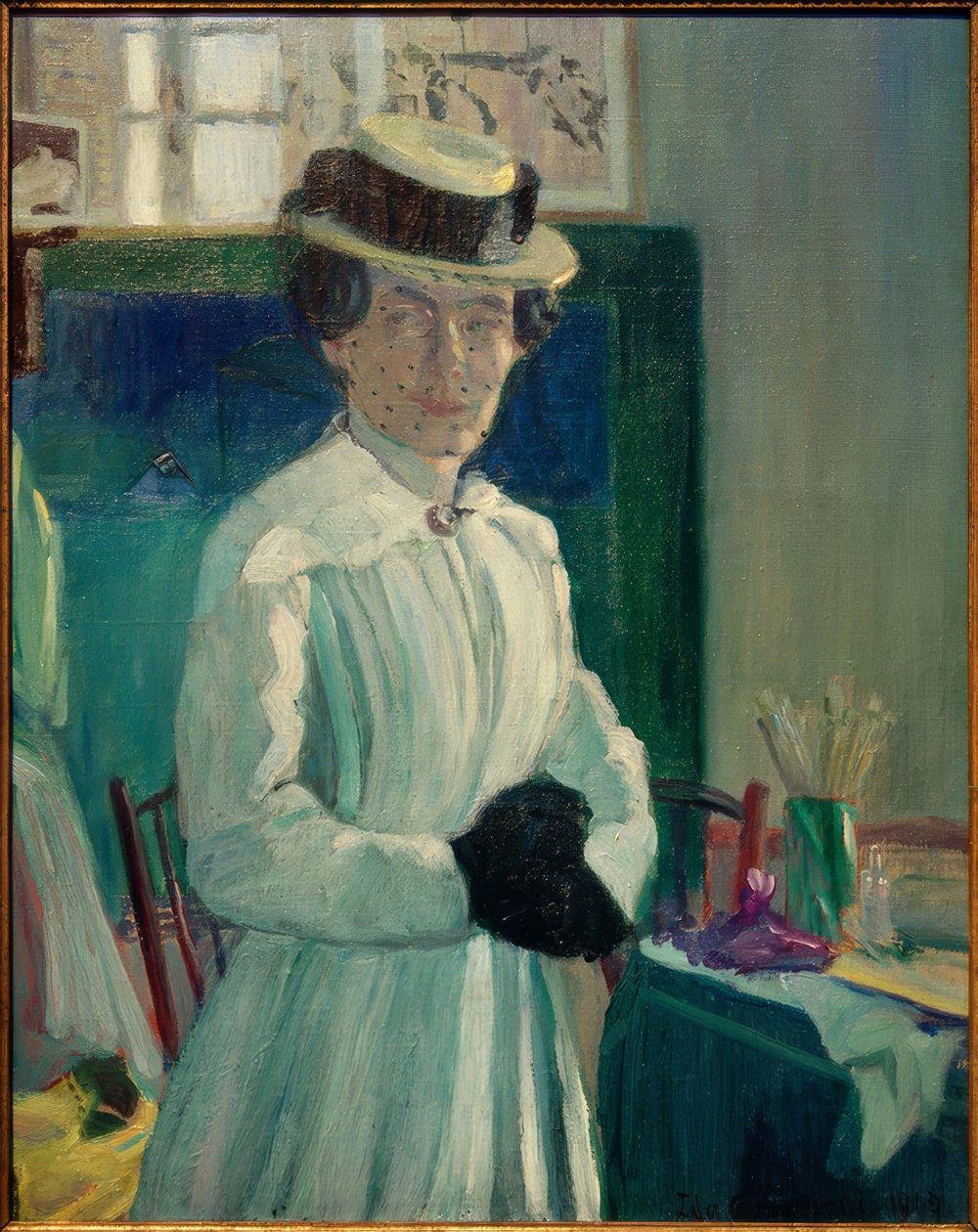 Auto-retrato IV de Ida Gerhardi