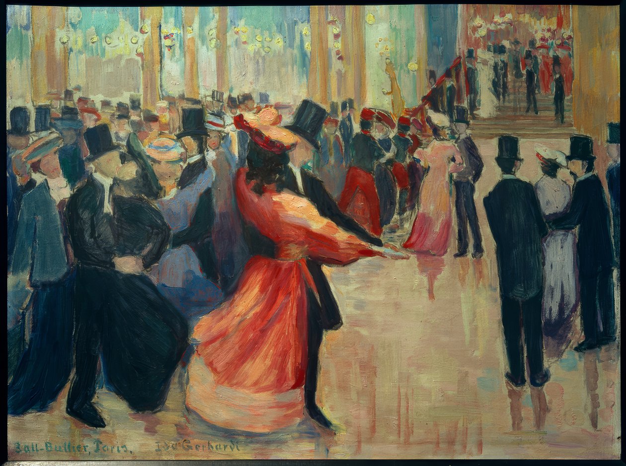 Imagem de dança (após estudos anteriores) de Ida Gerhardi