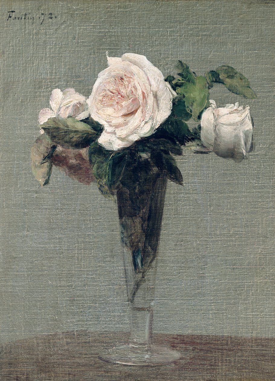 Flores, 1872 de Ignace Henri Jean Fantin Latour