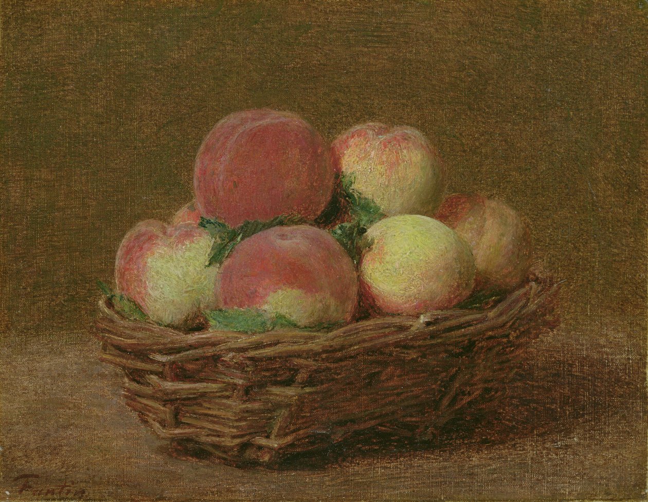 Pêssegos, 1894 de Ignace Henri Jean Fantin Latour
