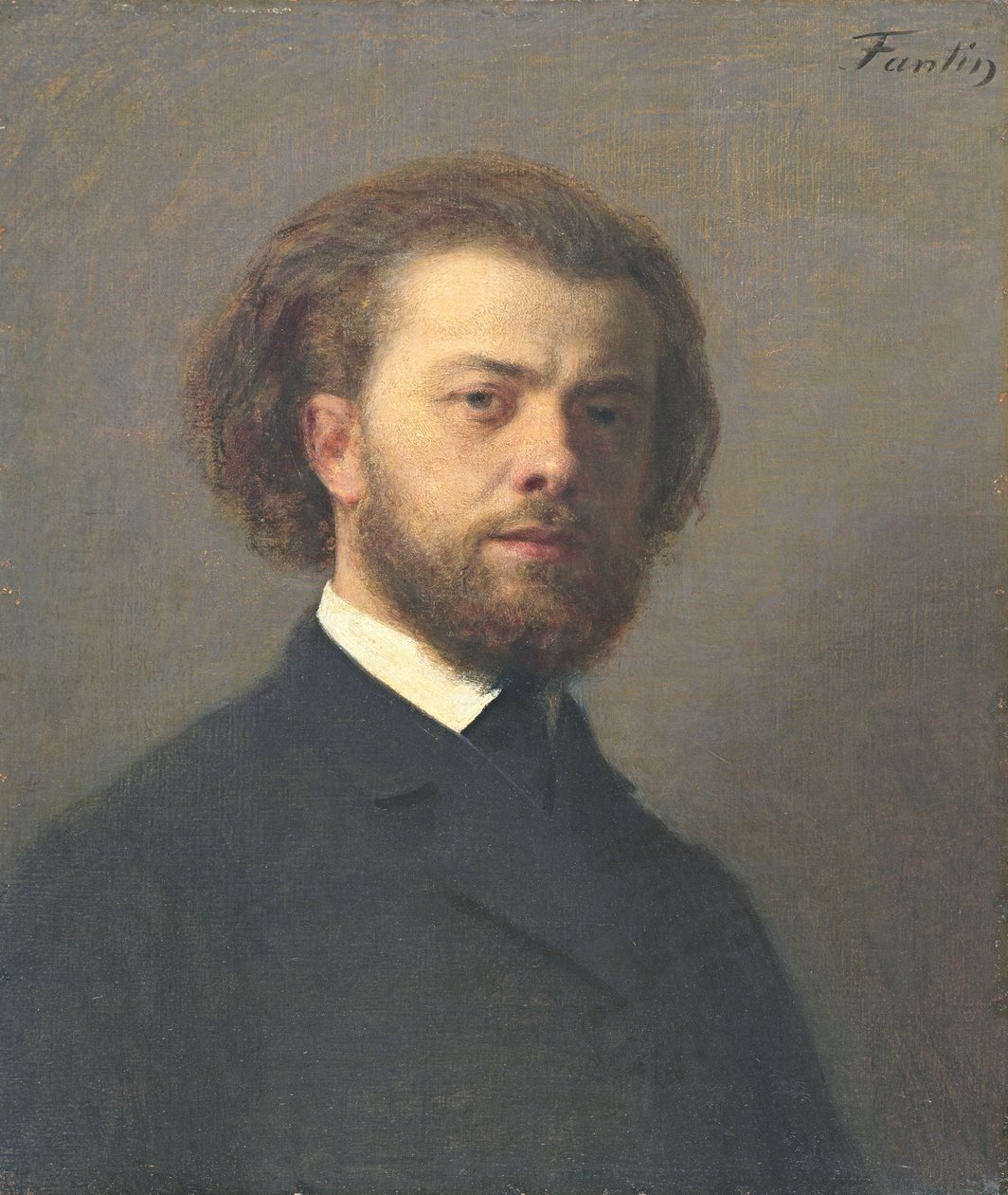 Autorretrato de Ignace Henri Jean Fantin Latour