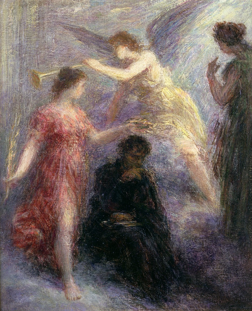 Apoteose de Berlioz, século XIX de Ignace Henri Jean Fantin Latour