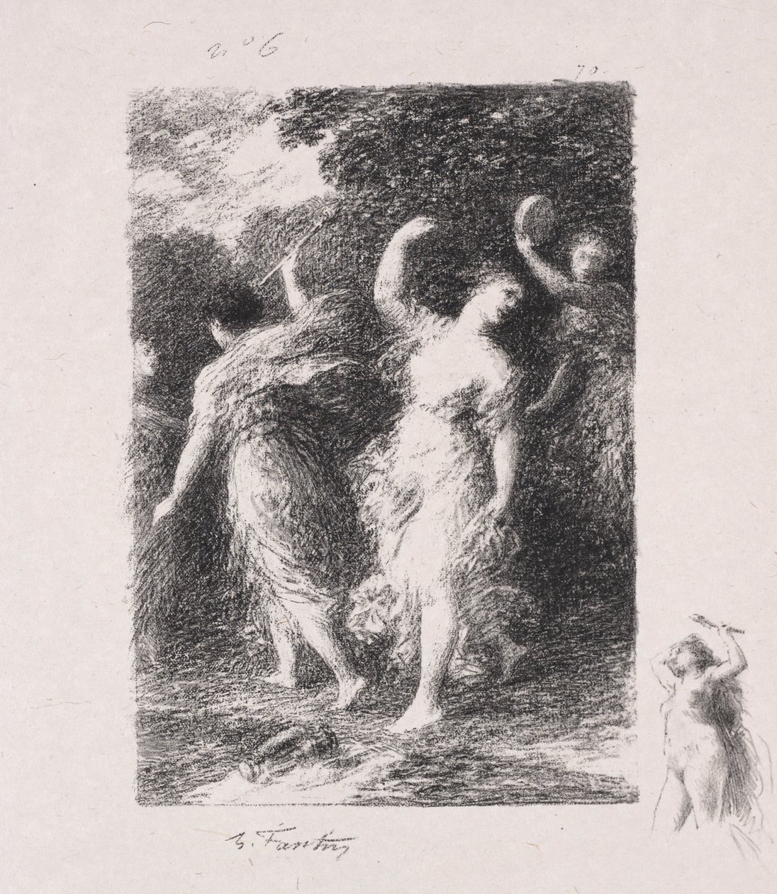 Baco. de Ignace Henri Jean Fantin Latour