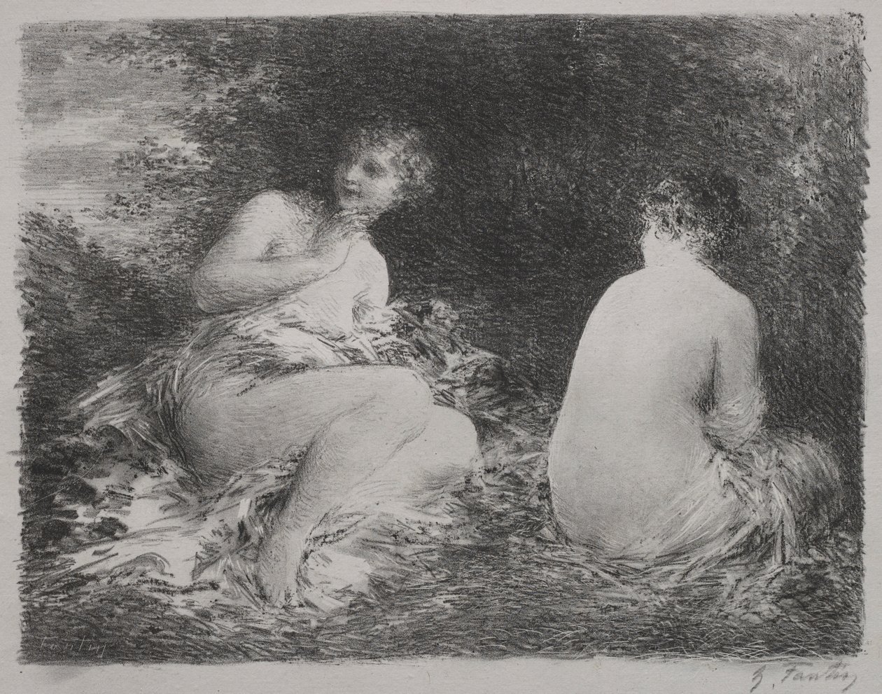 Bathers, 1899. de Ignace Henri Jean Fantin Latour