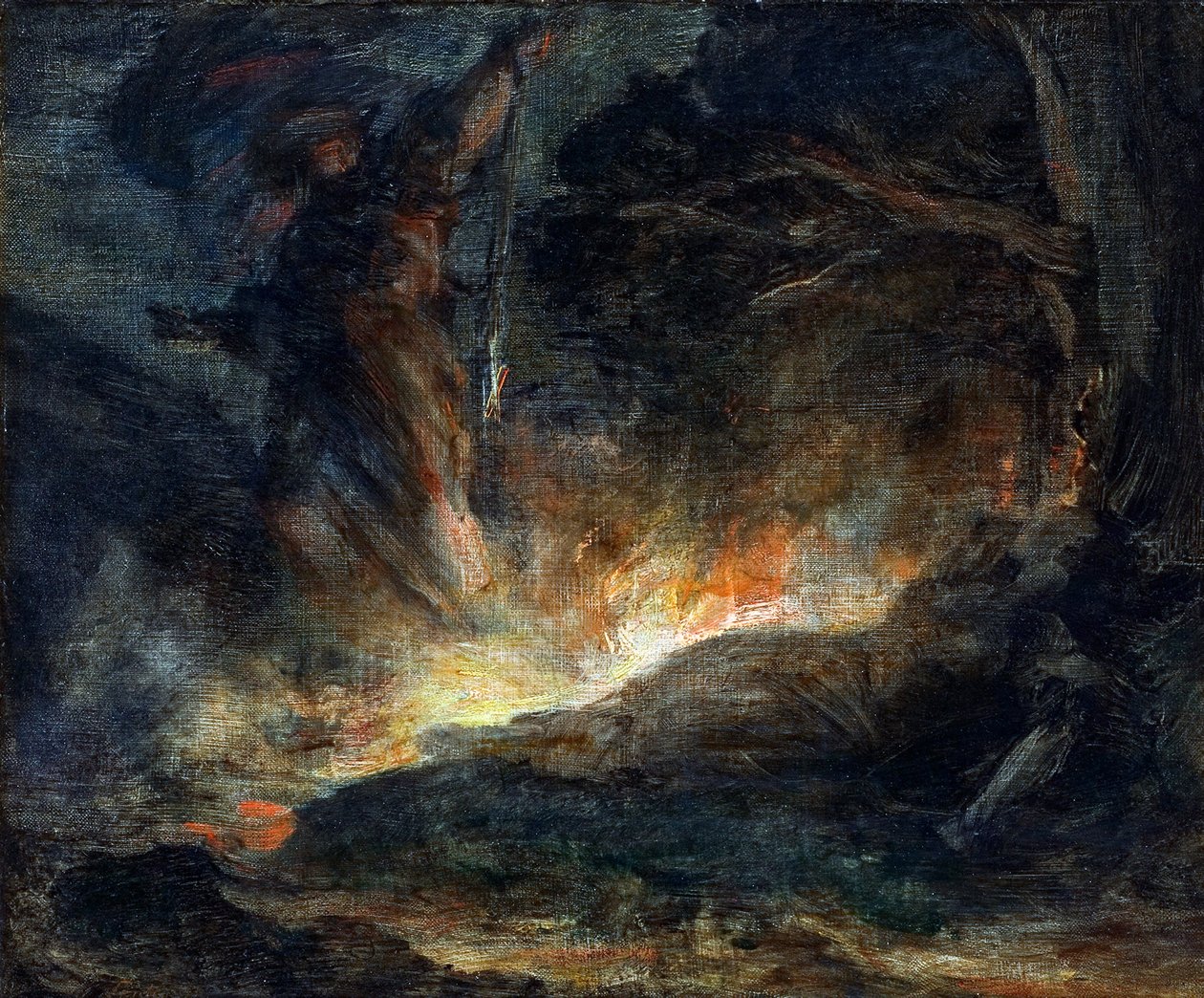 Fim da Valquíria, 1877 de Ignace Henri Jean Fantin Latour
